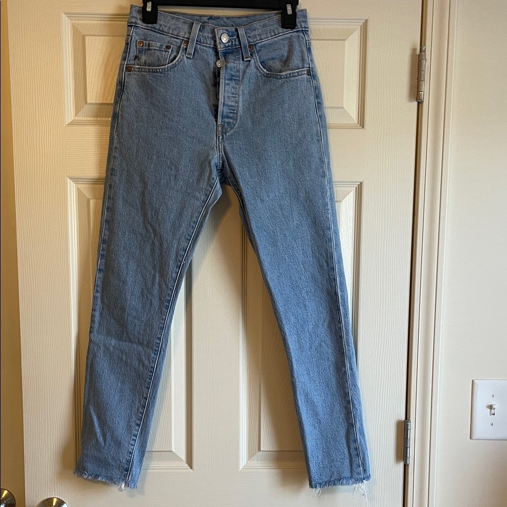 Levi's 501 straight leg jeans